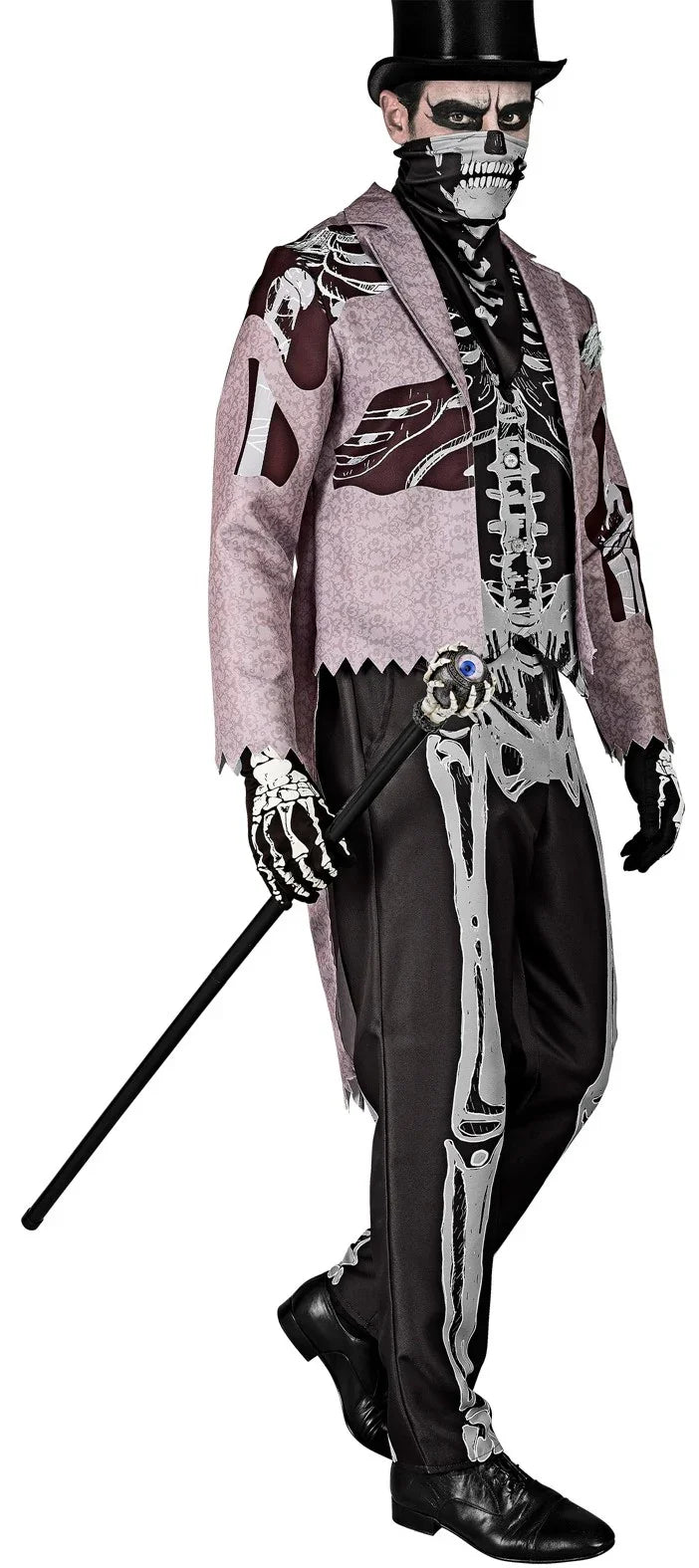 Disfraz de Esqueleto Elegante con Frac para Hombre Esqueletos Widmann